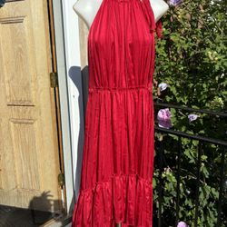 Red Tahari Dress