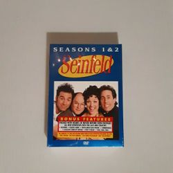 SEALED Seinfeld Season 1 & 2 Complete DVD