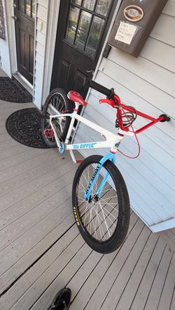 SE Bike Big Ripper 29”, white/red,blue