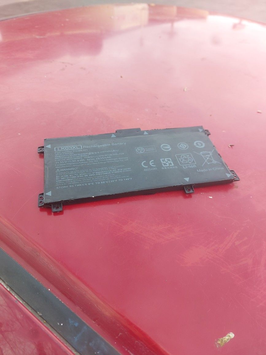 Replacement Notebook Battery for HP LK03XL 11.55 Volt Li-Polymer Laptop Battery (3500mAh/ 40Wh)

