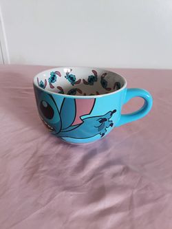 Disney Lilo and Stitch 626 Surprise 29oz Soup Mug Blue