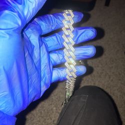 CZ Stones Cuban Link Chain