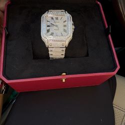 25 CTW Moissanite Watch (VVS) 