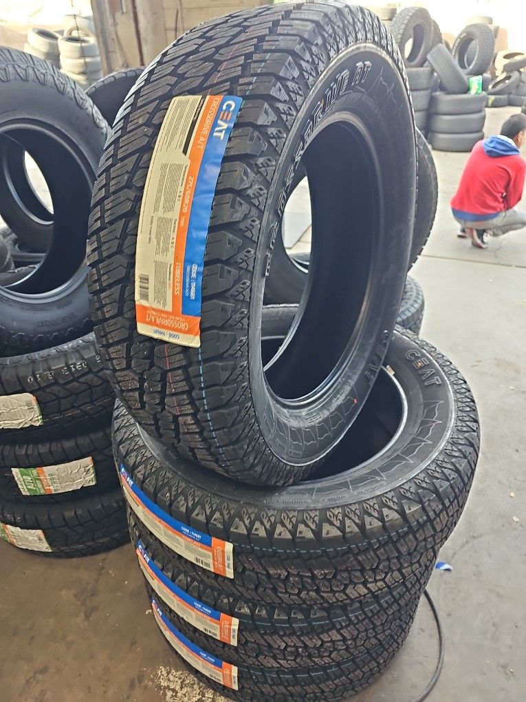 New Set Of Tires 275 60 20 All Terrain 