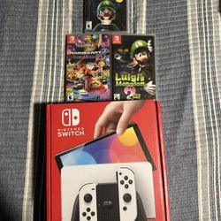 New switch + games