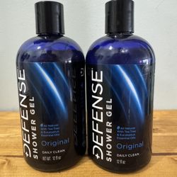 Defense Soap Tea Tree Body Wash 12oz, 2ct