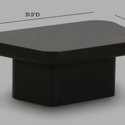 Black Coffee Table