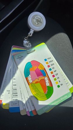 Dental hygiene cards
