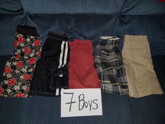 Boys size 7 shorts/swim trunks