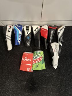 Titleist, Mizuno, Taylormade, Callaway Golf Hybrid Headcovers 