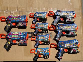 Sonic the Hedgehog ZURU blasters
