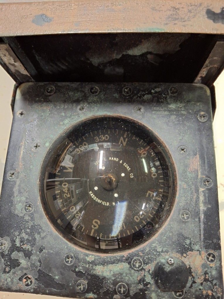 8x6 Antique Ship Compass John E. & Sons Company