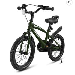 Boys' and Girls' 16" Training Wheel Bicycle