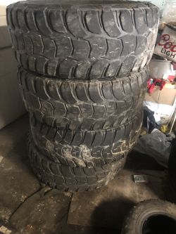 “4” 35 x12.5 x17 tires