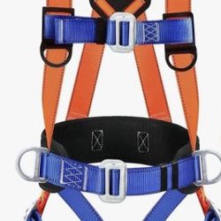 Trsmima safety harness fall protection kit full body roofing harness
