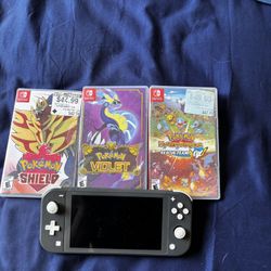 Nintendo switch lite and PS4 Pro