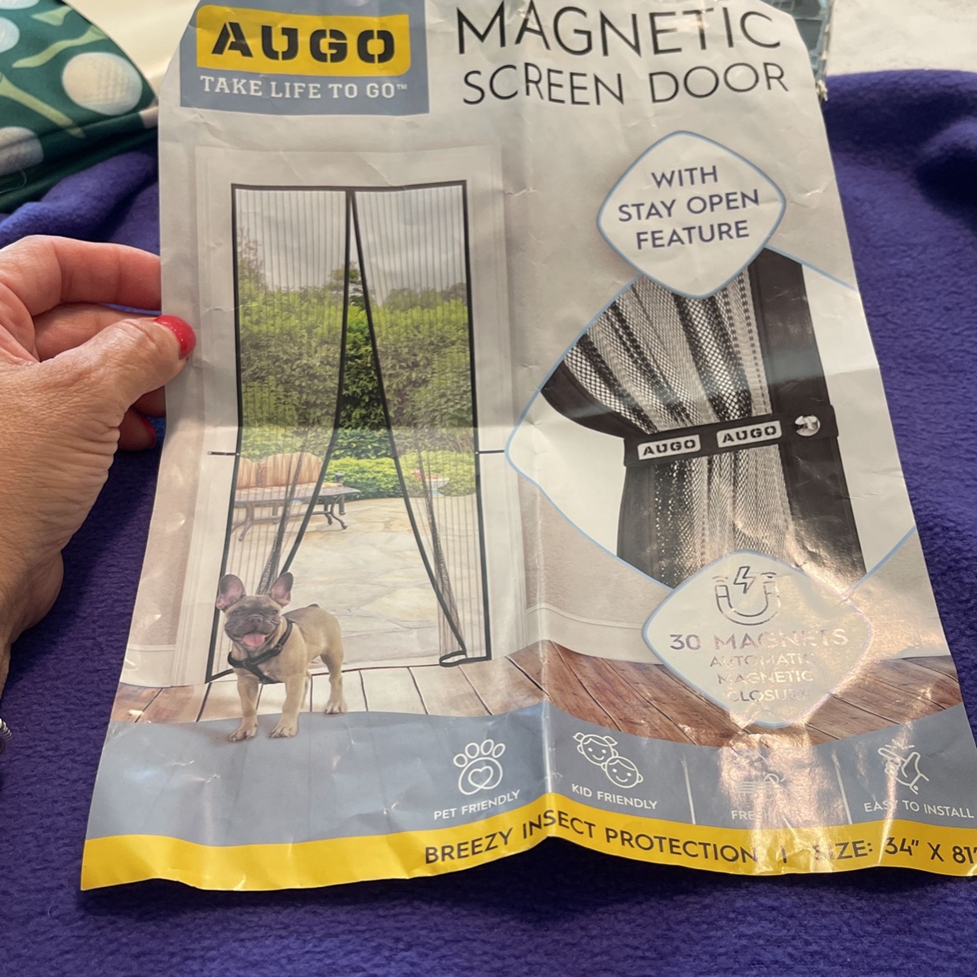 Magnetic Screen Door