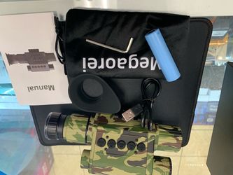 Megaorei Camouflage Night Vision Monocular with Accessories
