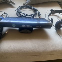 Xbox 360 Kinect system,Microphone,Headset