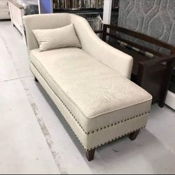 Linen Beige Wood So Chic Bench🔥 Best Price🌟 New Brand 💯 On Display 🏠