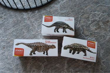 PNSO Dinosaurs New in Box, Set of 3