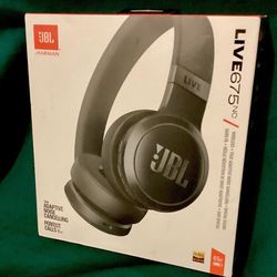 JBL LIVE NC675 Wireless Headphones - Active Noise Cancelling, 50hr Battery, Voice Assistant