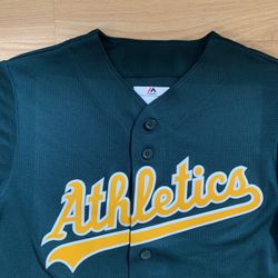 🔥🔥Majestic Cool Base Oakland Athletics Youth Jersey-Medium 