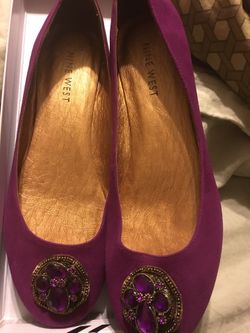 Nine West flat shoes size 8