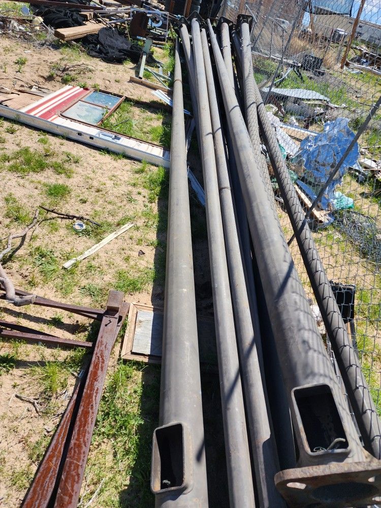 28 Foot Metal Light Poles