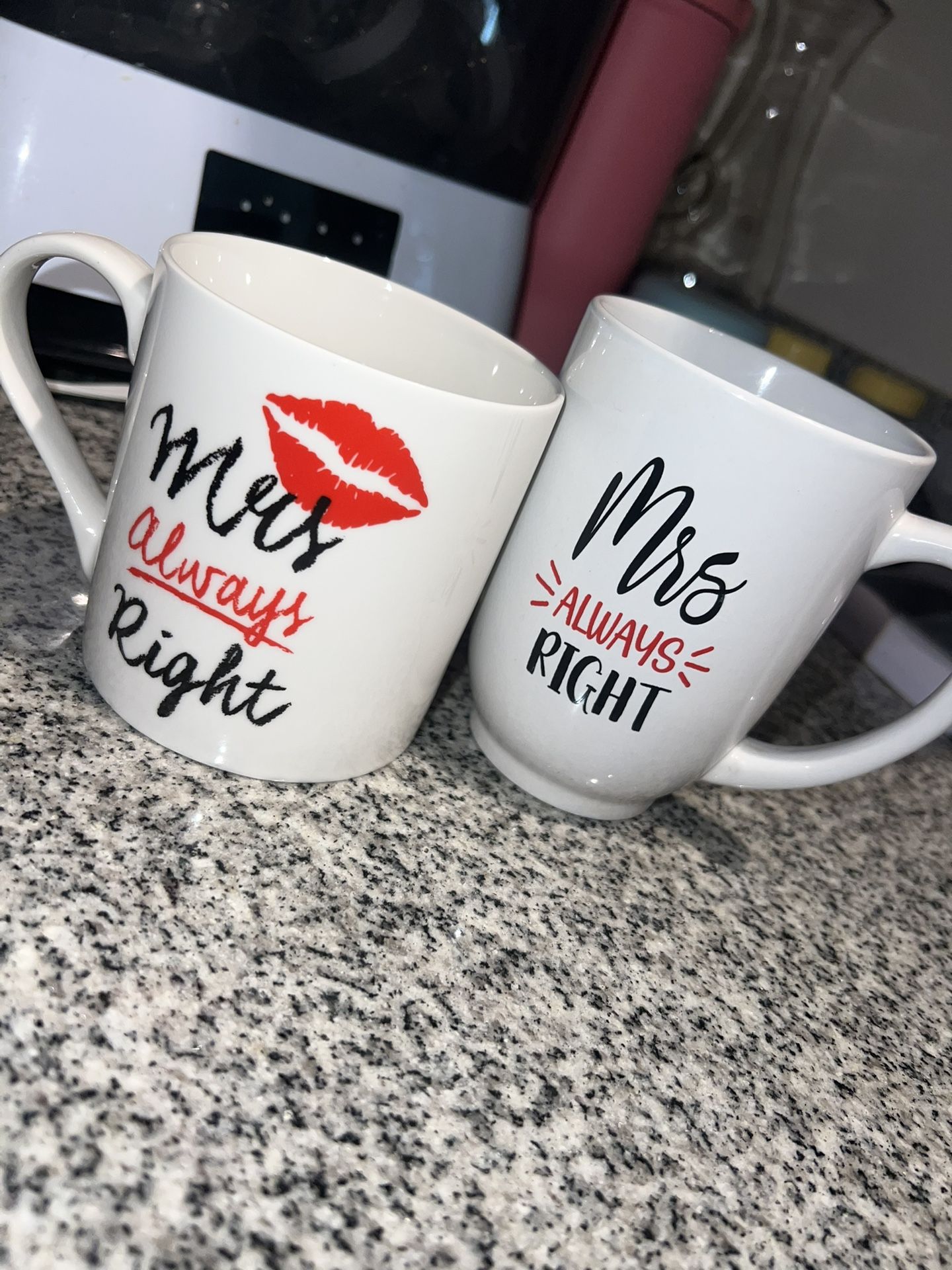 Mrs Always Right Mugs Set