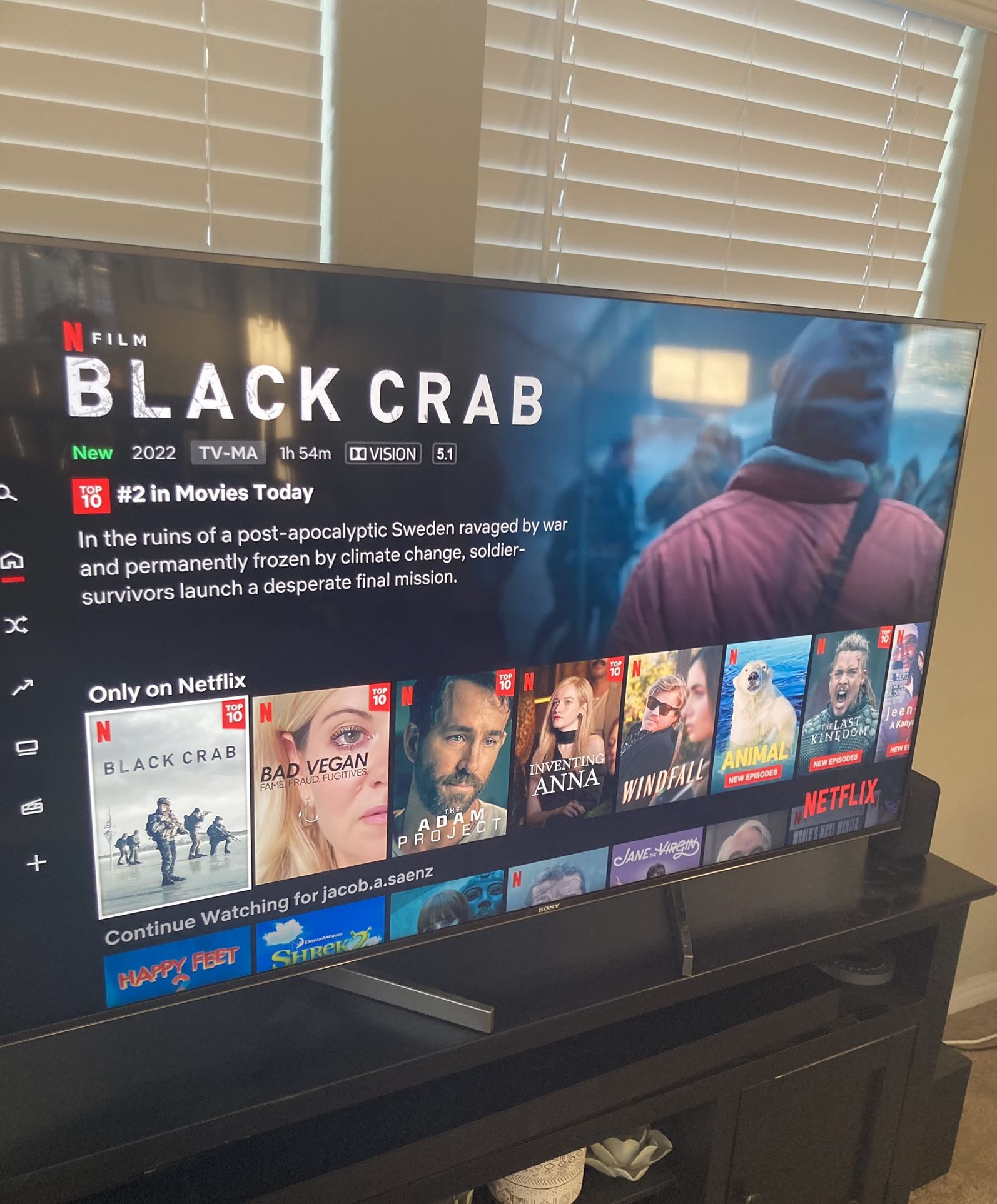 Sony 55 iNCH X900F With Dolby Vision And HDR Premium