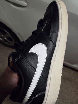 Nike Court Vision Low Black Size 10 Condition Still Very Ok Firm Price