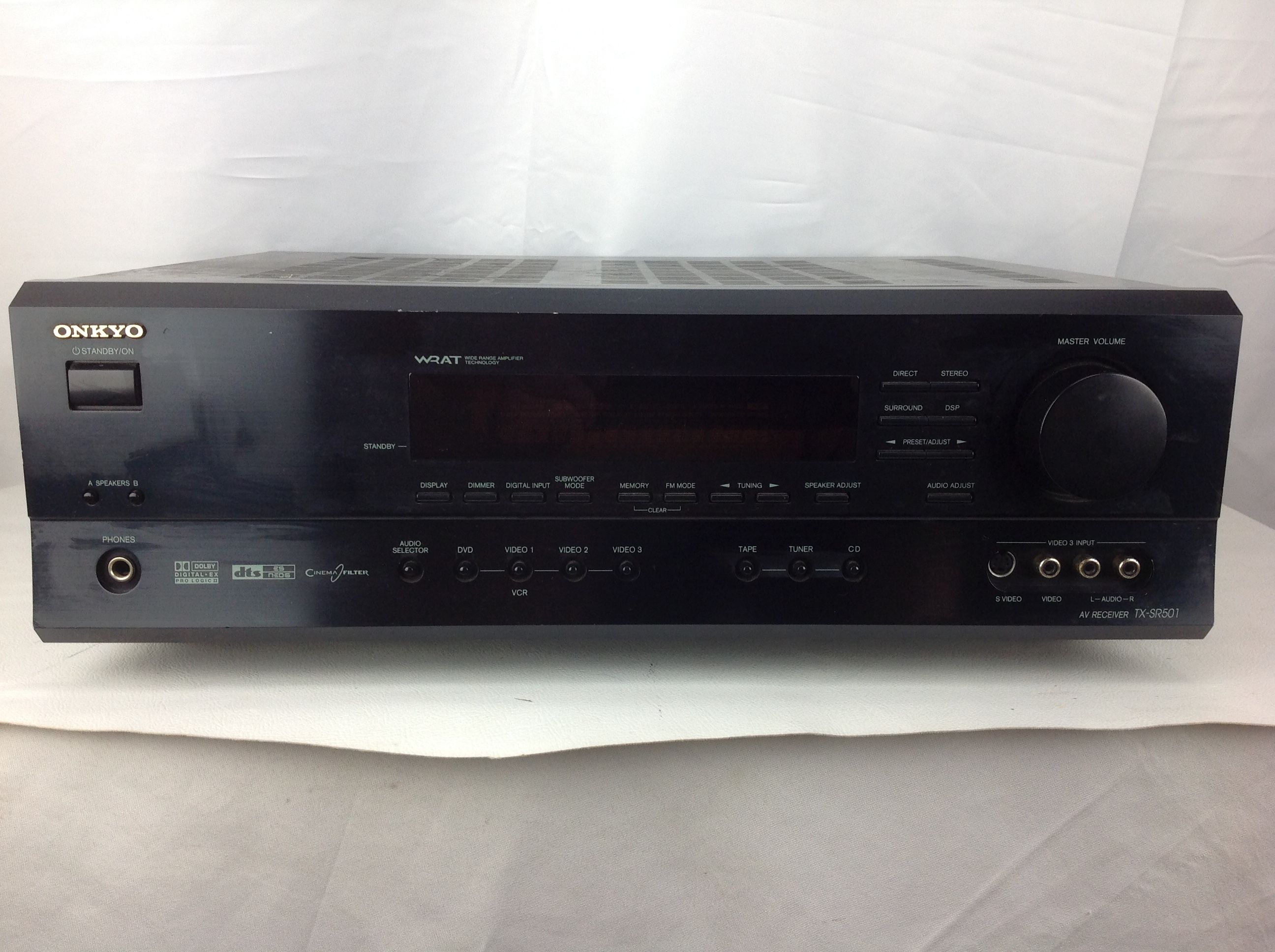 Onkyo 6.1 Channel A/V Stereo Home Theater Receiver WORKS