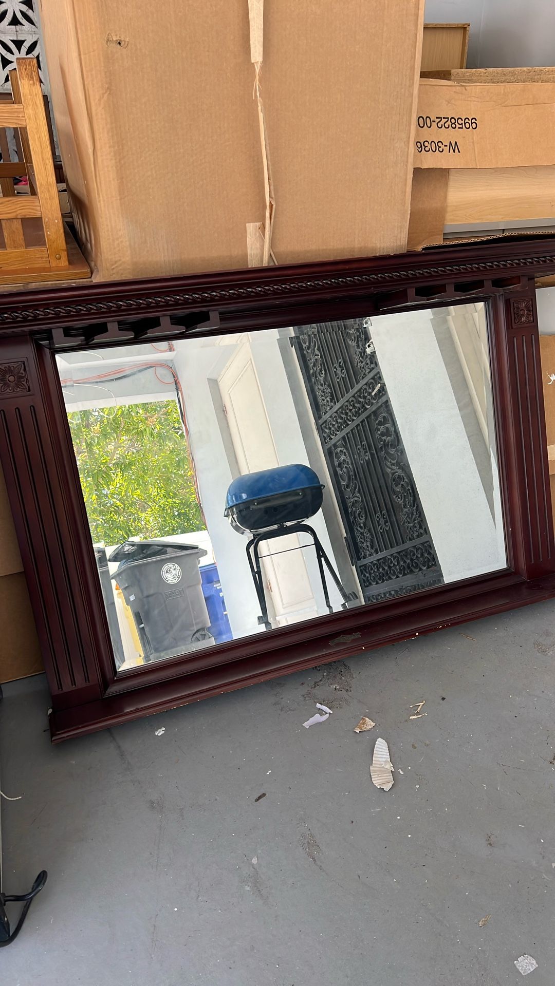 Free Bar L Shaped “ American Heritage” Mirror