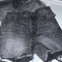 Shorts Levi’s And Hollister And Nike 