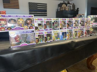 Disney Princess Funko Pop Lot