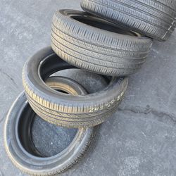 Set. Tires. 245. 50. 20. Hankook 