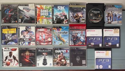 Ps3 PlayStation Games just $5 each