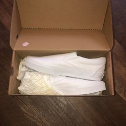 All White Vans 