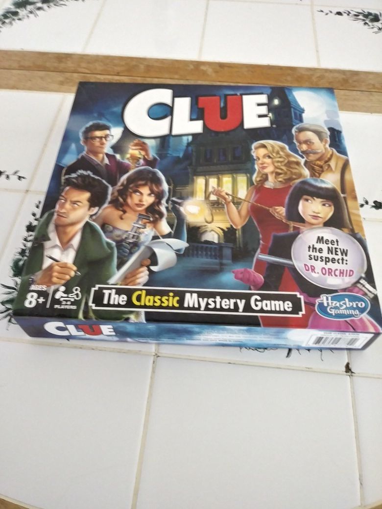 Clue game board