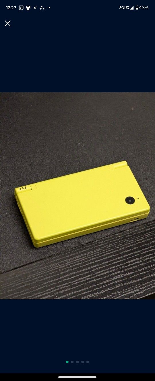 Lime Green Dsi Good Condition Modded With 32gb