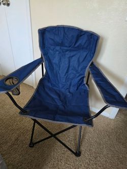 Folding Camping Chair with Cup Holder
