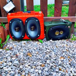 Bluetooth Boombox Speakers 