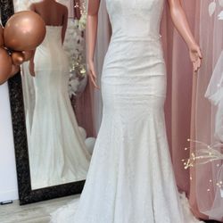 Mermaid Lace Wedding Dress 