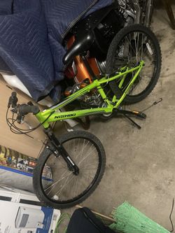 Nishiki 24” Bicycle Mountain All Terrain Bike With Shocks Brakes Seat Wheels Solid Frame Perfect 100% Problem Free!