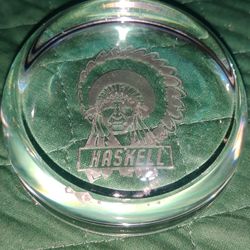 Haskell Glass Paperweight 