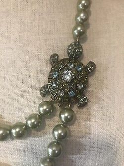 Heidi.daus Turtle..necklace