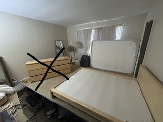 Ikea malm queen bed frame - FREE
