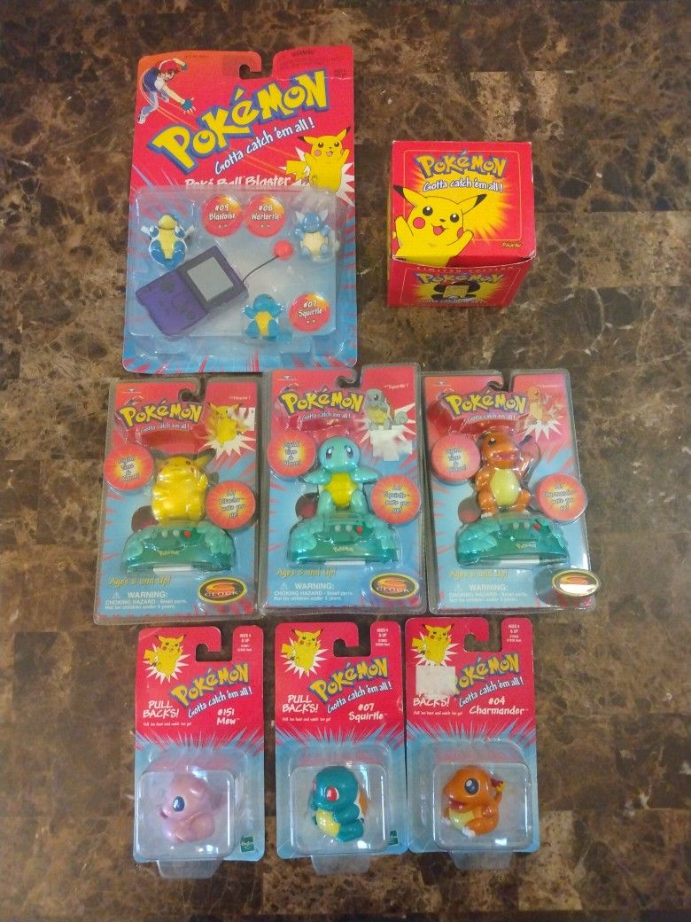 Pokemon Vintage Toy Collection