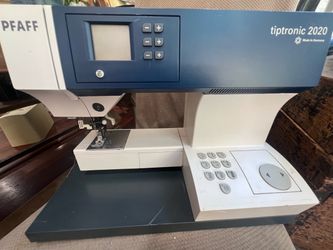 Pfaff TIPTRONIC 2020 tested as shown in video